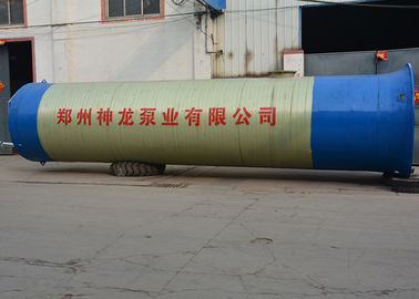 Wastewater Drainage Submersible Sewage Pump Station With 5m - 200m Head