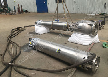 Stainless Steel Submersible Seawater Pumps 480v 200 Meter Anti Corrosive