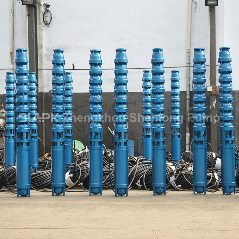 22kW 합철 다단계 잠수식 깊은 우물 펌프 높은 흐름 물 추출