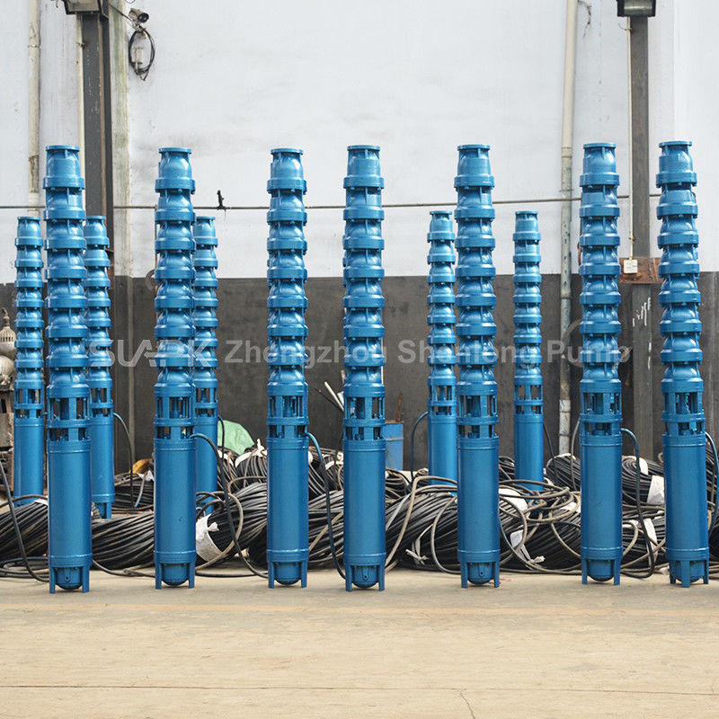 75kW 모터 및 SS304 임펠러가 장착된 600 m³/h 대유량 잠수 펌프
