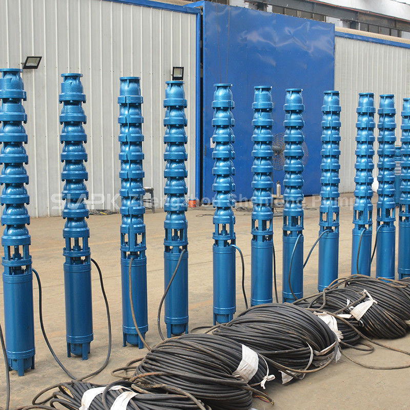 75kW 모터 및 SS304 임펠러가 장착된 600 m³/h 대유량 잠수 펌프