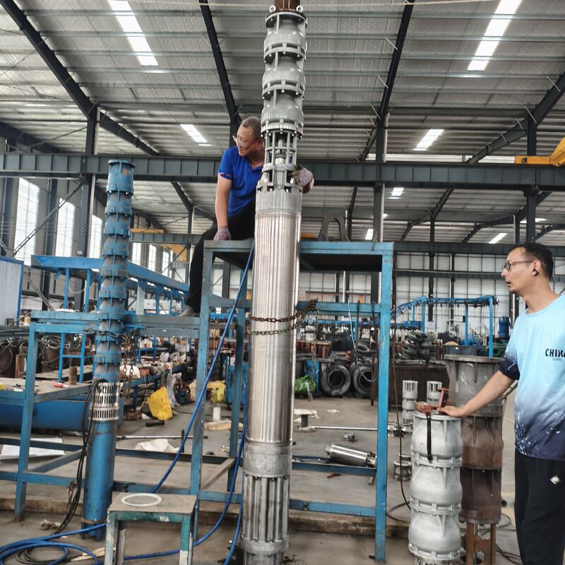 300QJH400-80/2-150KW 스테인리스 스틸 깊은 우물 잠수 펌프 해상 플랫폼에 대한 침식 저항 물 공급 솔루션