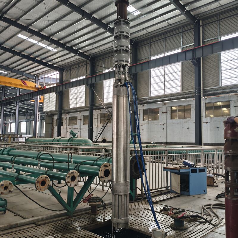 300QJH400-80/2-150KW 스테인리스 스틸 깊은 우물 잠수 펌프 해상 플랫폼에 대한 침식 저항 물 공급 솔루션