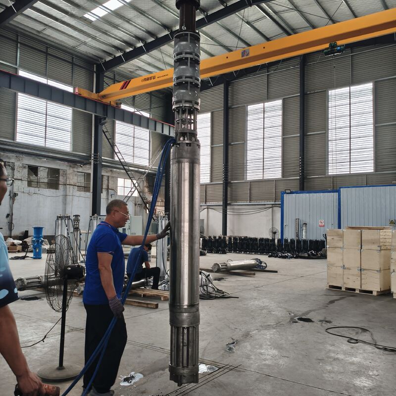300QJH400-80/2-150KW 스테인리스 스틸 깊은 우물 잠수 펌프 해상 플랫폼에 대한 침식 저항 물 공급 솔루션