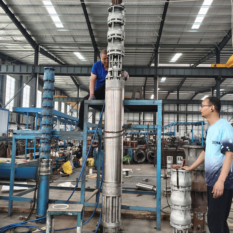 300QJH400-80/2-150KW 스테인리스 스틸 깊은 우물 잠수 펌프 해상 플랫폼에 대한 침식 저항 물 공급 솔루션