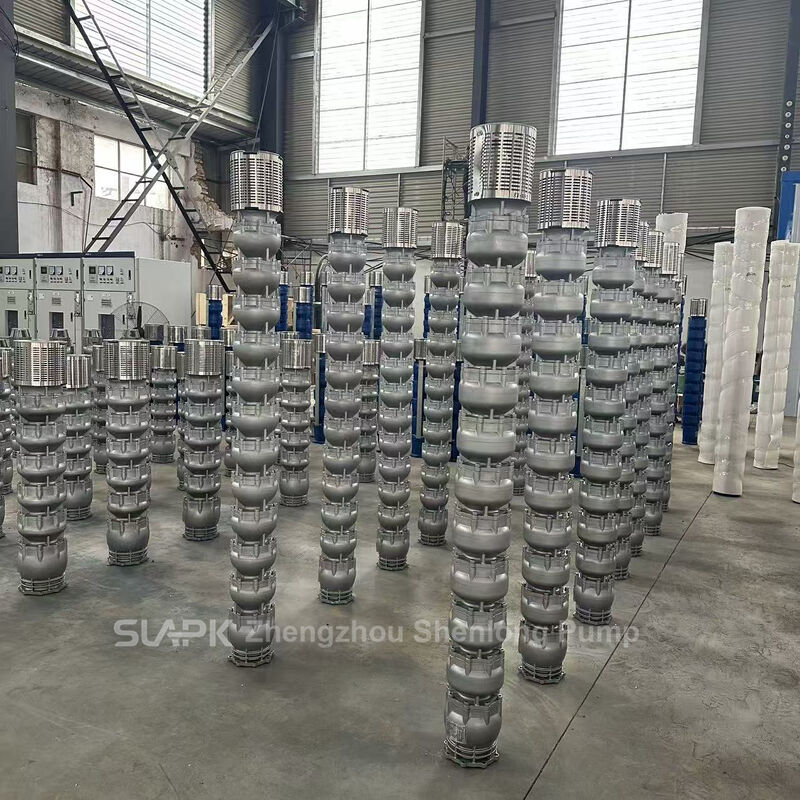 300QJH-300-62-75KW 부식 방지 산업용 물 이송을 위한 300m3/h 유량 및 62m 헤드를 갖춘 스테인레스 스틸 잠수정 우물 펌프