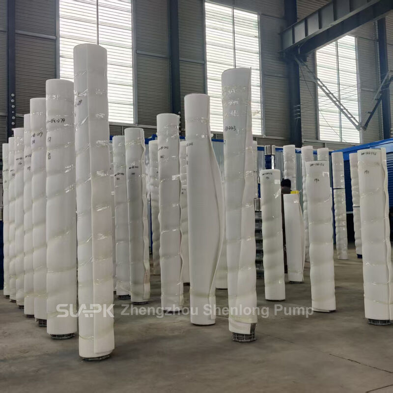 300QJH-300-62-75KW 부식 방지 산업용 물 이송을 위한 300m3/h 유량 및 62m 헤드를 갖춘 스테인레스 스틸 잠수정 우물 펌프