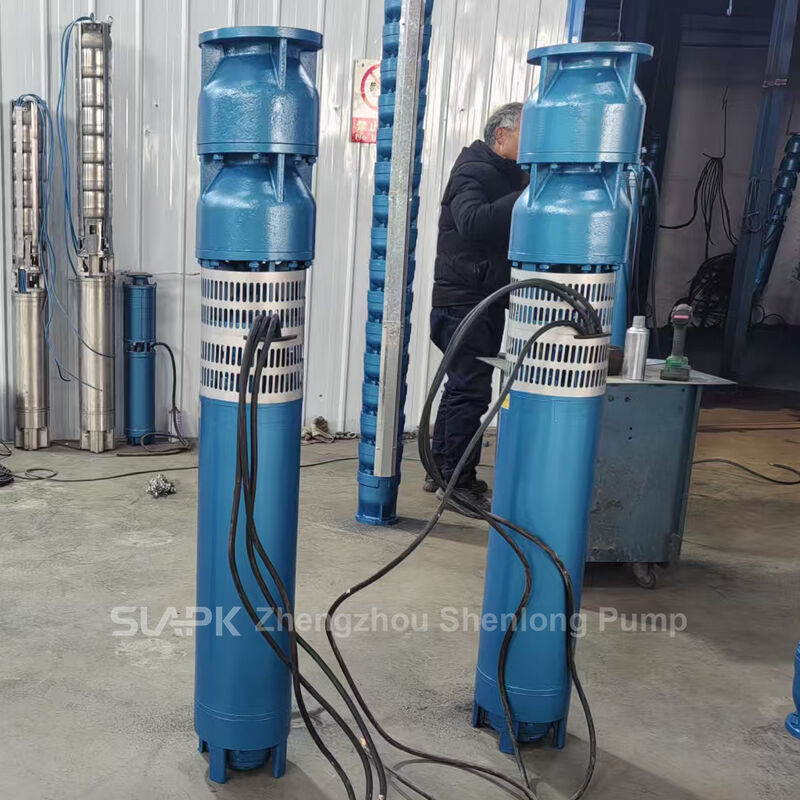 22kW 깊은 우물 잠수 펌프 SS304 임펠러와 160 m3/h 흐름 속도