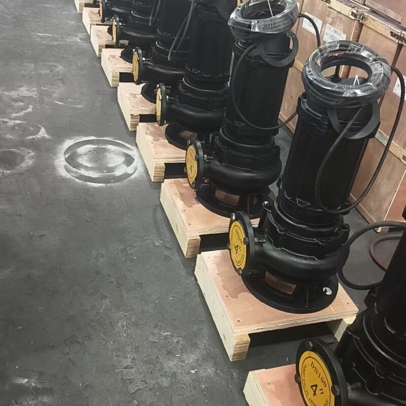 100WQ80-20-7.5kW 잠수 하수 펌프 80m3/h 흐름, 20m 머리 및 폐수 배수용 7.5kW 모터