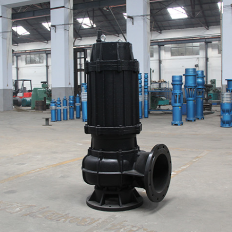 250WQ680-42-132KW-4 680 m3/h 흐름 속도, 42 m 헤드 및 132 kW 모터와 함께 주철 잠수 하수 펌프