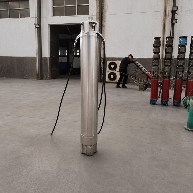 45kW 스테인리스 스틸 깊은 우물 펌프 78 m3/h 흐름