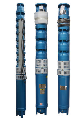 수직 깊은 우물 잠수용 물 펌프 9m3/H - 540m3/H 흐름 10 - 465m 머리